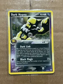 Dark Hypno - 6/109 Team Rocket Returns Holo - Pokemon TCG Damaged - Image 1