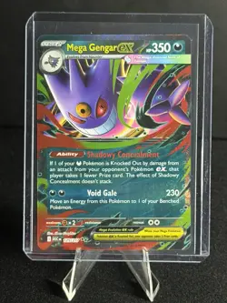 Pokemon Mega Gengar ex 125/217 Ascended Heroes Ultra Rare NM - Image 1