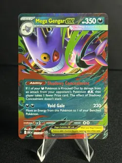 Pokemon Mega Gengar ex 125/217 Ascended Heroes Ultra Rare NM - Image 3