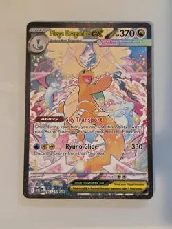 Pokemon TCG Mega Dragonite EX Full Art Rare Holo ASC 290/217 HP 370 - Image 2