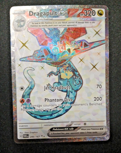 Dragapult EX 200/167 Holo Rare Full Art SR Pokemon SV06 Twilight Masquerade 2024 - Image 5