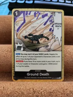 OP14-096 - Ground Death R - One Piece TCG - English NM - Image 1