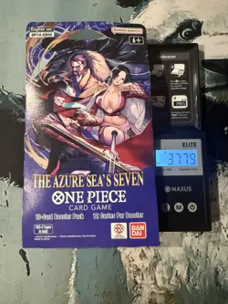 One Piece OP-14 The Azure Sea’s Seven Sleeved Booster Pack - Heavy - 37.79! 🔥 - Image 1