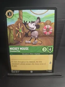 Mickey Mouse 80/204 Disney Lorcana Fabled Card - Image 1