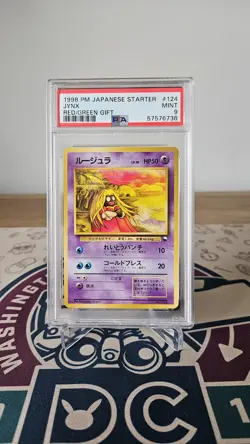 PSA 9 Jynx #124 1998 Pokemon Starter Japanese Red Green Gift Set Pokemon Card - Image 1