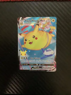 Flying Pikachu VMAX - 007/025 - Pokemon Celebrations Sword Shield Rare Card NM - Image 1