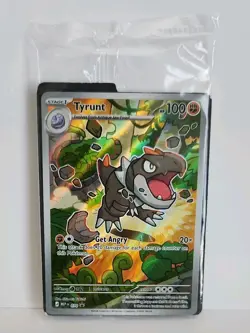 Tyrunt 070 Promo Card SEALED Prefect Order Etb Promo Full Art NM - Image 1