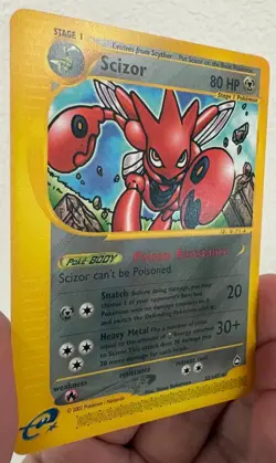 Pokemon TCG Aquapolis: Scizor 32/147 - Rare e-Card - Image 5