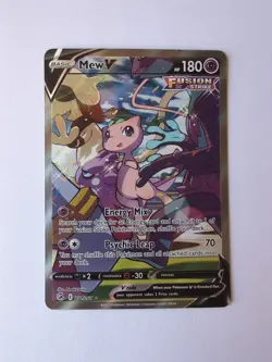 Pokemon Card Mew V Fusion Strike 251/264 - Image 1