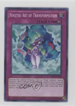 Ninijitsu Art of Transformation 1st Ed. YuGiOh Shadows in Valhalla #SHVA-EN028 - Image 1