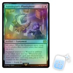 FOIL ASTROLOGIAN'S PLANISPHERE (FINAL FANTASY PRERELEASE) Final Fantasy FIN MTG - Image 1