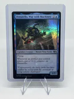 Magic the Gathering - Donatello, Way with Machines Foil - Image 1