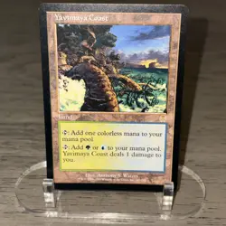 Yavimaya Coast 143/143 Apocalypse Magic the Gathering MTG LP (B) - Image 1