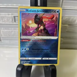 Radiant Greninja 046/189 Holofoil Astral Radiance Pokemon Card - Image 4