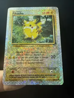 Pokemon Pikachu 86/110 Legendary Collection Reverse Holo 2002 50 HP Common Basic - Image 4
