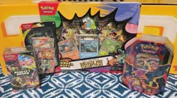 Pokemon TCG Mega Evolution Ascended Heroes: Deluxe Pin Box, Blister, Tin, Bundle - Image 1
