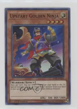 Upstart Golden Ninja (SR) 1st Ed. YuGiOh Shadows in Valhalla #SHVA-EN023 - Image 1