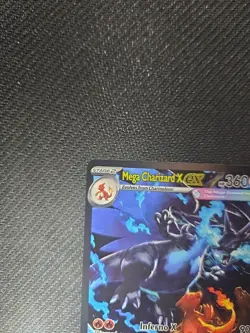 Pokemon TCG Phantasmal Flames Mega Charizard X ex 125/094 SIR - NM/M - Image 2