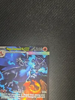 Pokemon TCG Phantasmal Flames Mega Charizard X ex 125/094 SIR - NM/M - Image 3