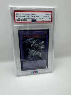 PSA 10 Yugioh 2024 Blue Eyes Ultimate Dragon Legend Of Duelist Secret Japanese - Image 1