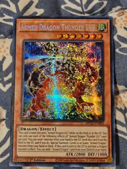 Armed Dragon Thunder LV7 Prismatic Secret Rare - MP22-EN002 - Yugioh - Image 1