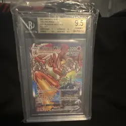 Pokemon Blaziken VMAX Alt Art BGS 9.5 Chilling Reign Secret 201/198 Holo - Image 1