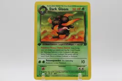 First Edition Dark Gloom 36/82 Team Rocket Regular Near Mint Pokemon TCG - Image 1