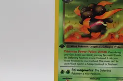 First Edition Dark Gloom 36/82 Team Rocket Regular Near Mint Pokemon TCG - Image 2