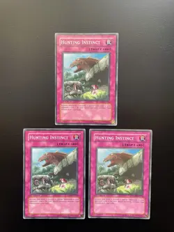 Yugioh Hunting Instinct SD09-EN028 1st Edition Common LP/MP X3 - Image 1