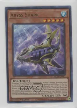 Abyss Shark 1st Ed. YuGiOh Legendary Duelists: Duels from the Deep #LED9-EN001 - Image 1