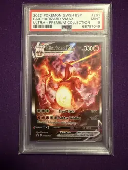 Pokemon Charizard VMAX SWSH261 SWSH Promo Holo PSA 9 Ultra-Premium 2022 - Image 1
