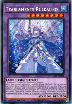 Tearlaments Rulkallos 1st Edition Secret Rare Darkwing Blast DABL-EN039 LP - Image 1