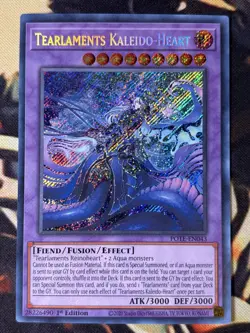 Yugioh: Tearlaments Kaleido-Heart - POTE-EN043 - Secret Rare - 1st Edition - NM - Image 1
