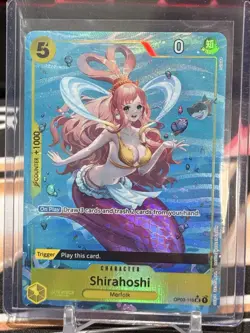 2024 One Piece TCG English PRB-01 OP03-116 Shirahoshi Alt Art Mint/NM - Image 2