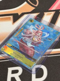 2024 One Piece TCG English PRB-01 OP03-116 Shirahoshi Alt Art Mint/NM - Image 3