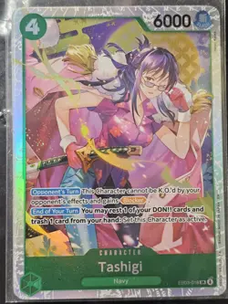 **Tashigi EB03-018 One Piece Heroines Edition Foil Fast shipping! ** - Image 1