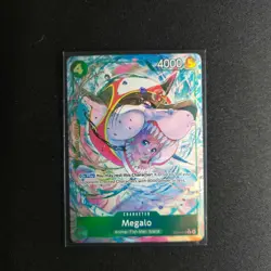 Megalo (Alternate Art) The Azure Sea's Seven R EB04-018 ( Foil ) One Piece TCG - Image 1