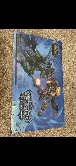 World of Warcraft - Scourgewar Play Mat - 2009 - BRAND NEW - NEVER USED - MINT - Image 3