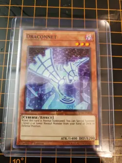 Draconnet SP18-EN006 Starfoil Rare 1st Ed. YuGiOh! TCG NM With Top Loader - Image 1