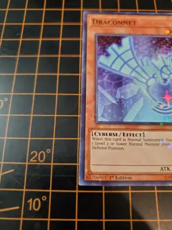 Draconnet SP18-EN006 Starfoil Rare 1st Ed. YuGiOh! TCG NM With Top Loader - Image 5