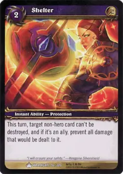 Moderate Play WoW TCG Shelter Wrathgate World of Warcraft - Image 1