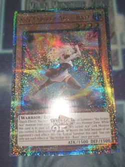 Sky Striker Ace-Raye RA04-EN026 Quarter Century Secret Rare 1st Ed Yugioh TCG NM - Image 1