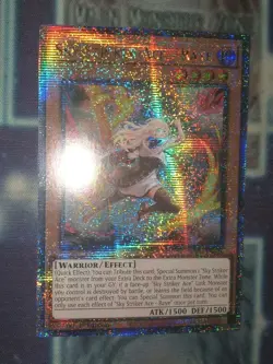 Sky Striker Ace-Raye RA04-EN026 Quarter Century Secret Rare 1st Ed Yugioh TCG NM - Image 2