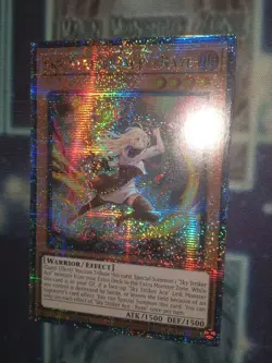 Sky Striker Ace-Raye RA04-EN026 Quarter Century Secret Rare 1st Ed Yugioh TCG NM - Image 3