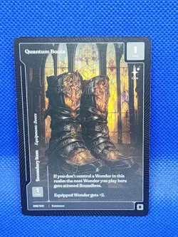 Wonders of the First Quantum Boots Rare Existence - Image 1