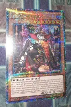 Yugioh Diabellstar the Black Witch (Alt Art) Quarter Century Rare RA04 - Image 1
