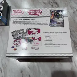 2025 White Flare ETB & Black Bolt Booster Bundle Lot Sealed Pokemon TCG cards - Image 5