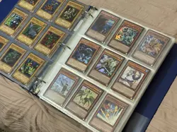 Yugioh 800+ Card Binder Collection Lot Old School Vintage and Modern Mix TCG + - Image 1