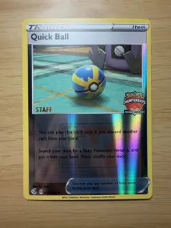 Quick Ball - 237/264 (North America Championships) [Staff] Pokemon Card - NM - Image 1