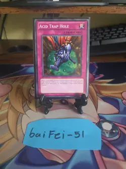 Yugioh Acid Trap Hole SDMA-EN029 Common 1st Edition - Image 1